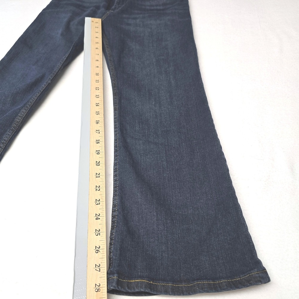 Wrangler Mens Classic Boot Jeans Dark Wash Size 30x28 Stretch Denim - Picture 13 of 13